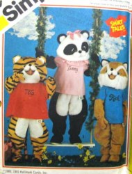 6193  SIMPLICITY SHIRT TALES TYG, PAMMY, RICK FURRY COSTUMES PATTERN 8-10 LG